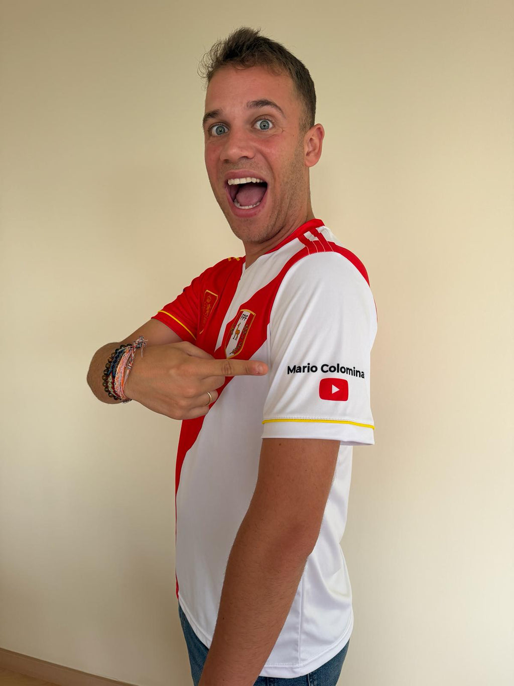 Camiseta Perú-España