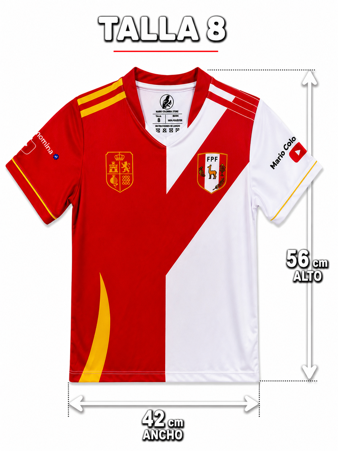 Camiseta NIÑOS Perú-España