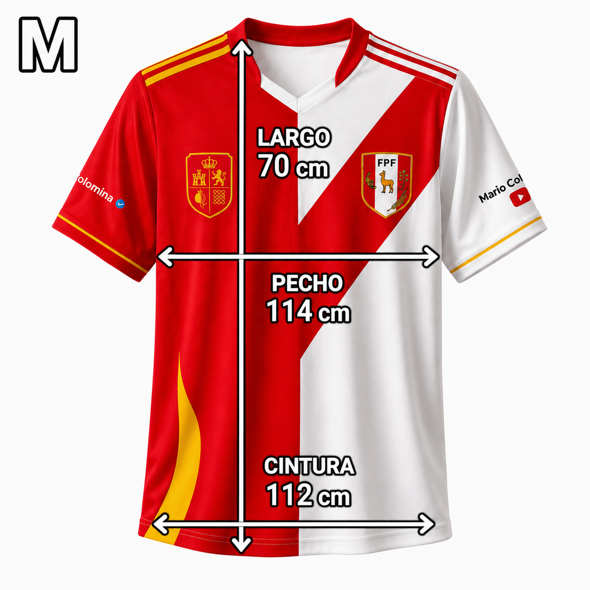 Camiseta ADULTO Perú-España
