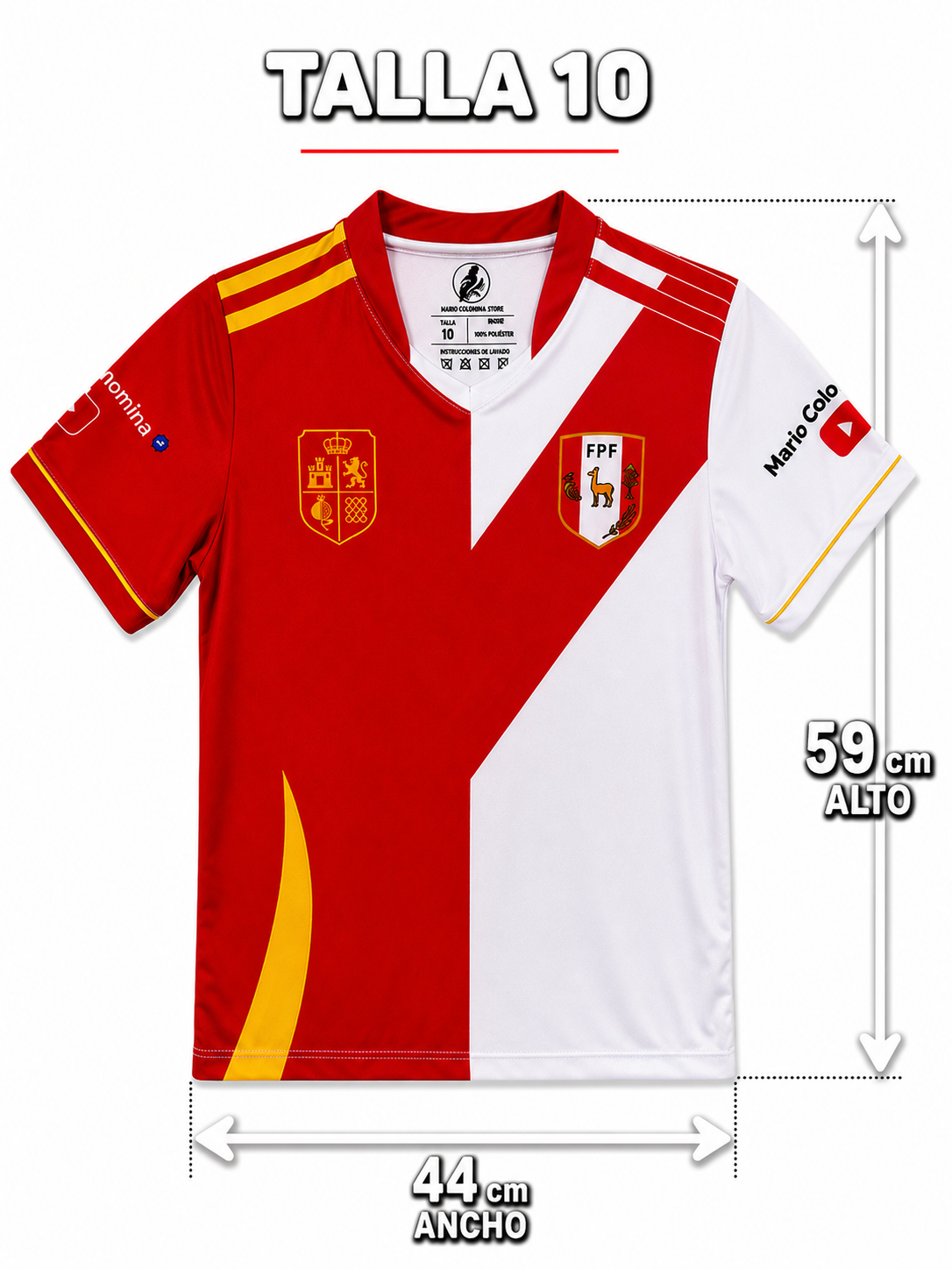 Camiseta NIÑOS Perú-España